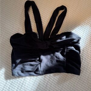 Urban Outfitters Black Ribbed Tank Top